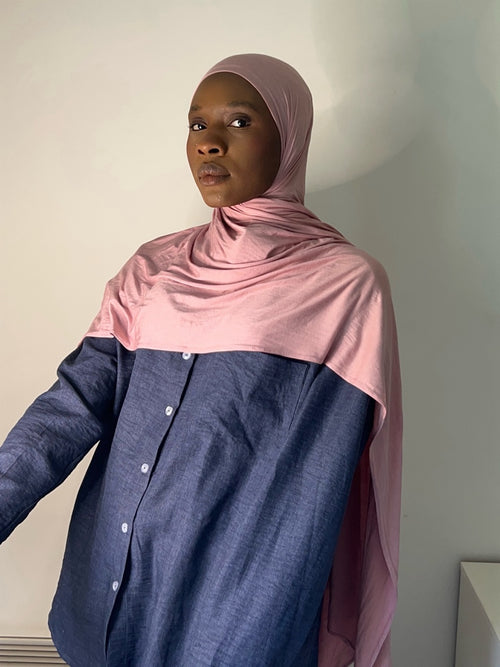 Hijab Premium en Jersey de Bambou