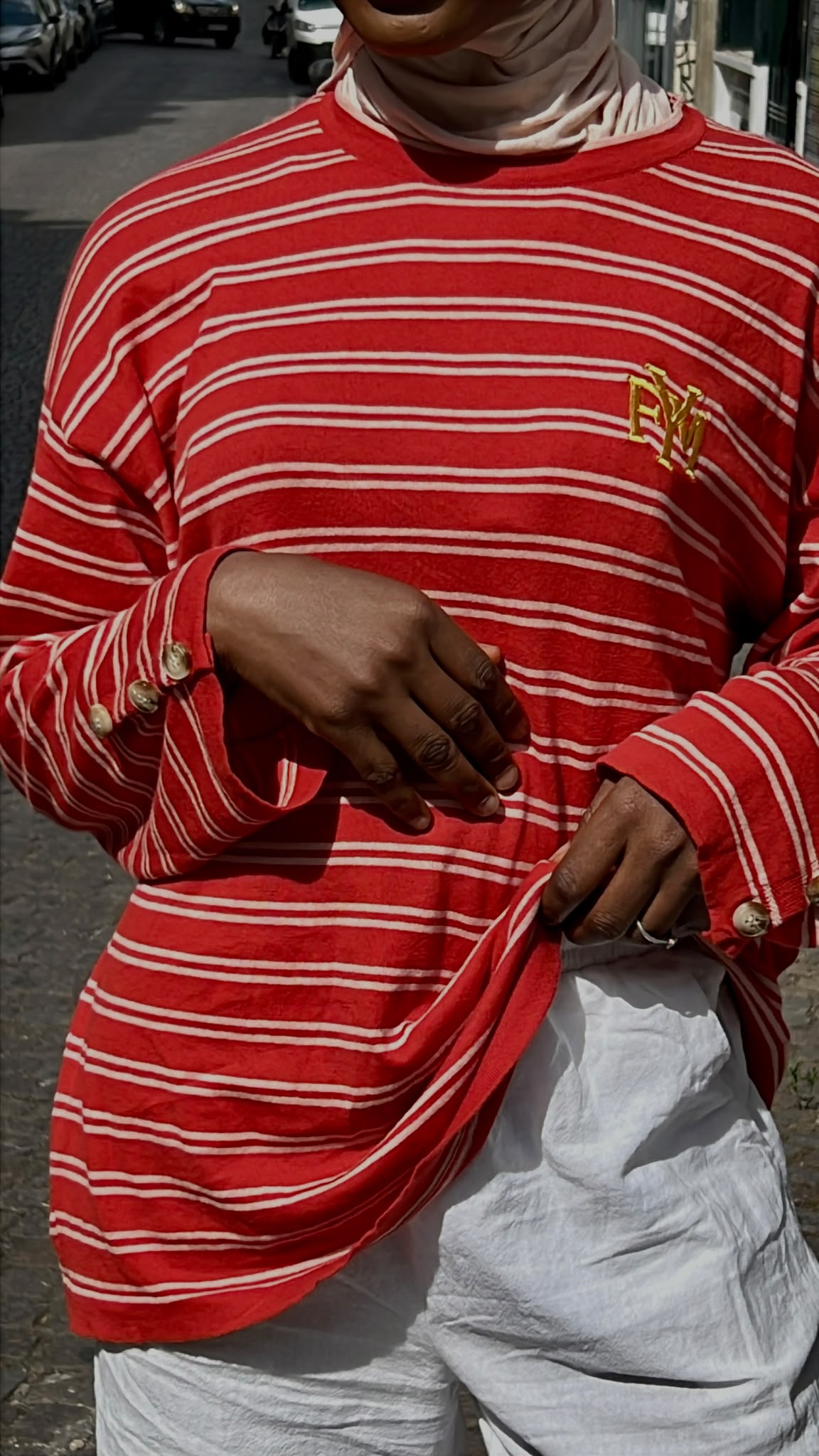 T-shirt DJENEBA Bordeaux