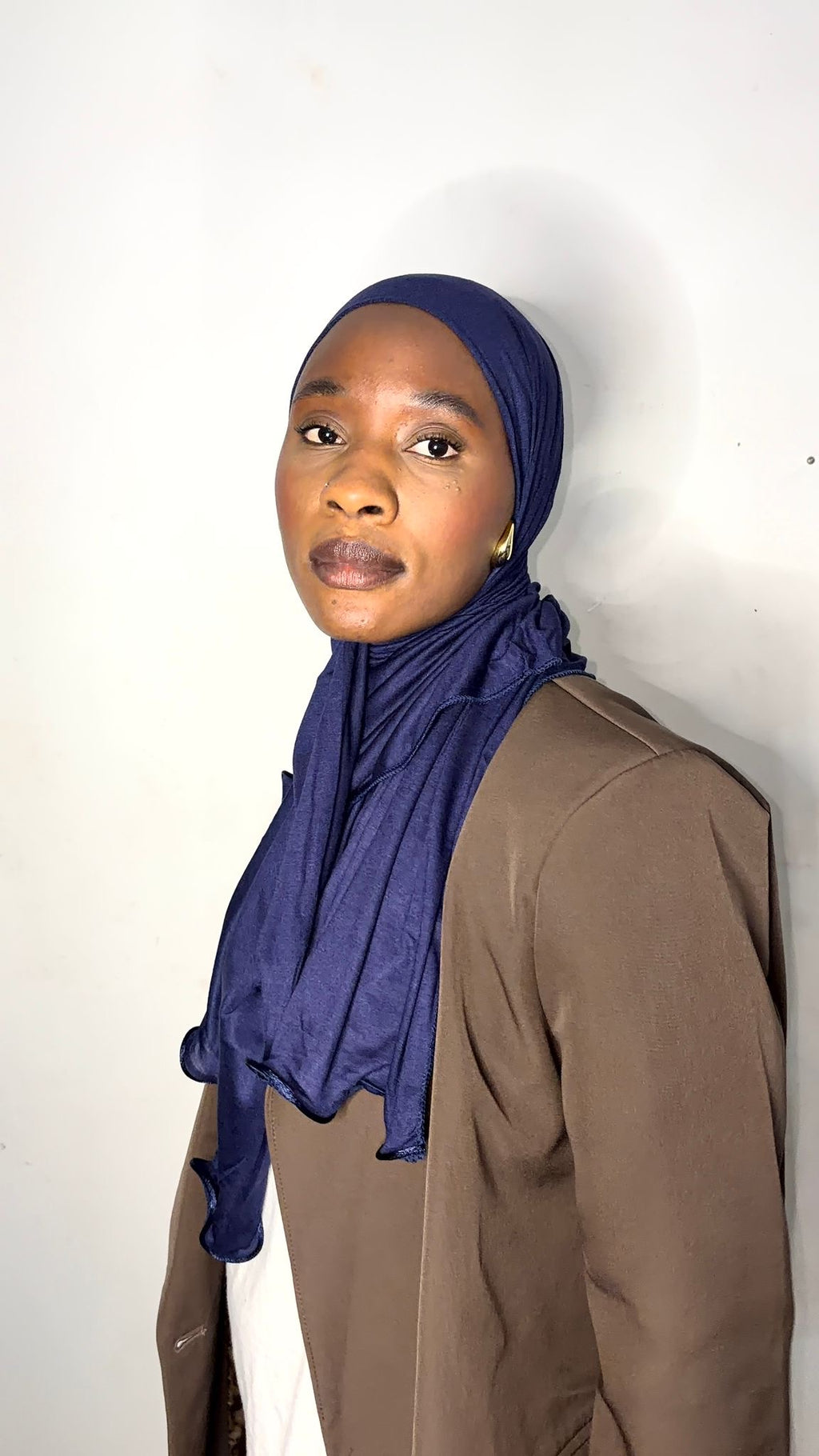 Hijab à Froufrou Élégant