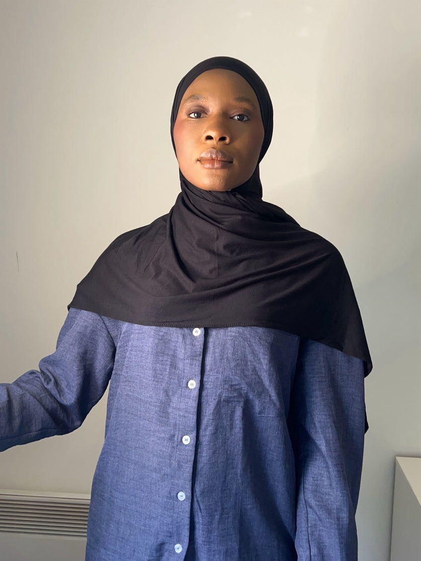 Hijab Premium en Jersey de Bambou