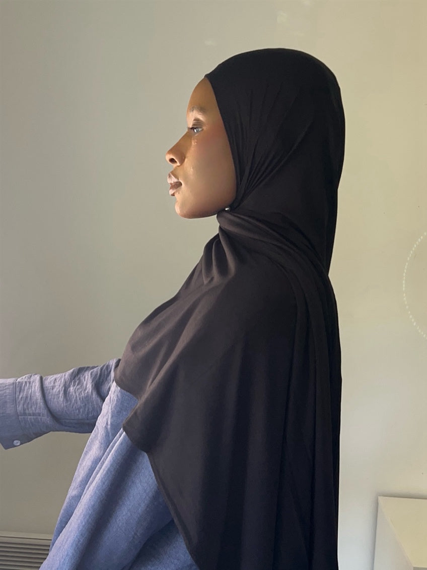 Hijab Premium en Jersey de Bambou
